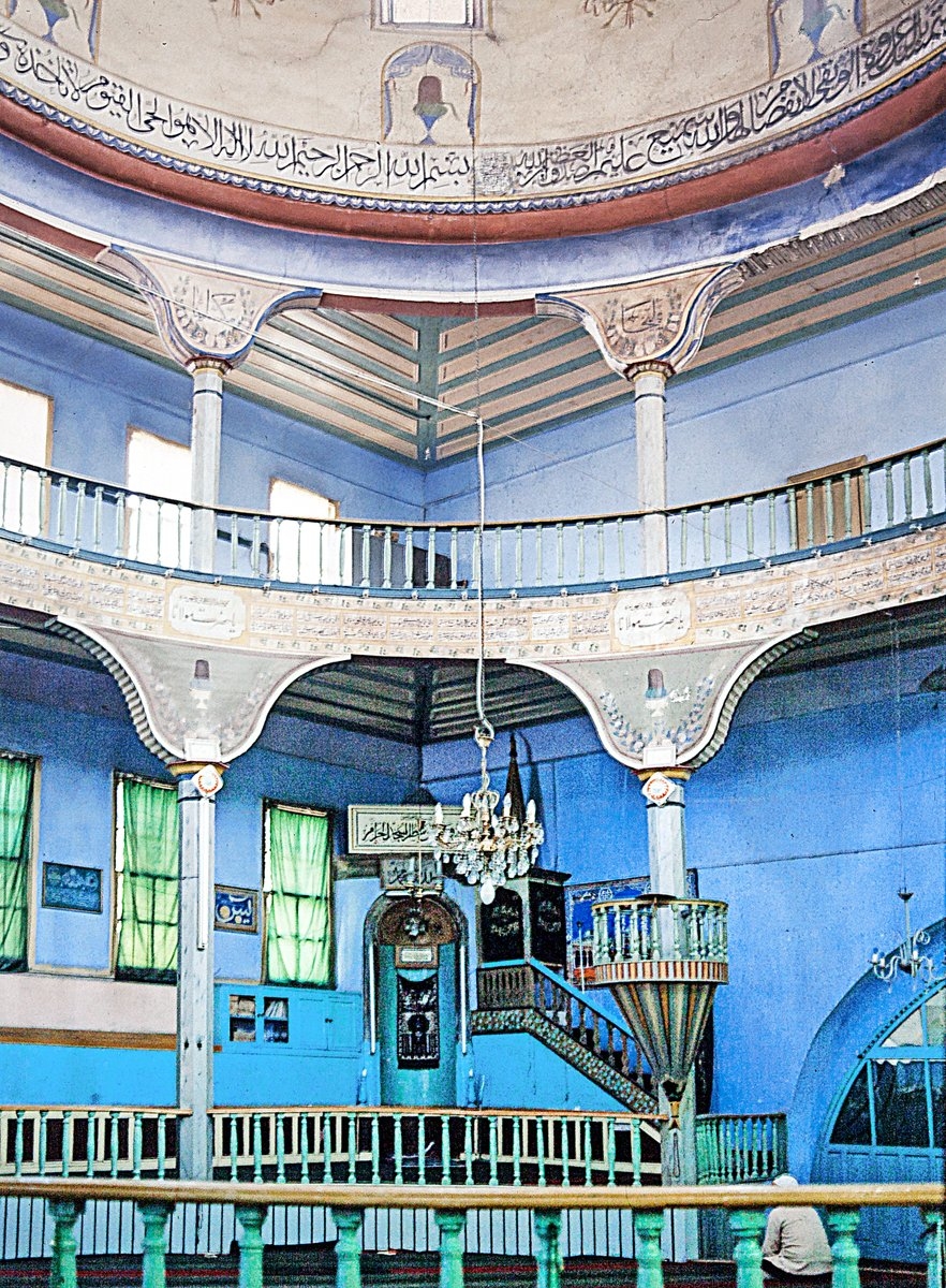 Kütahya Mevlevîhânesi’nin içinden bir görünüş