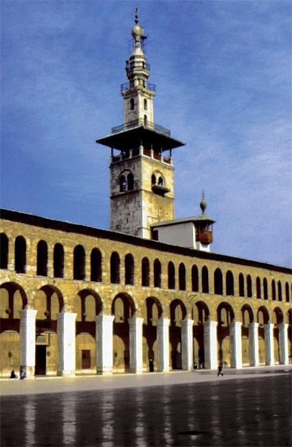 Emeviyye Camii’nin Mi‘zenetü’l-arûs denilen minaresi
