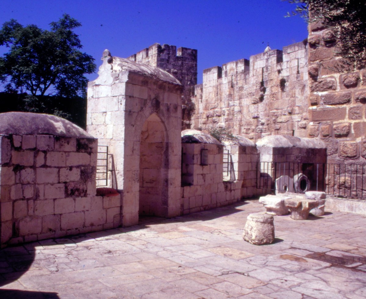 Dâvûd Kulesi’nin içindeki namazgâh – Kudüs