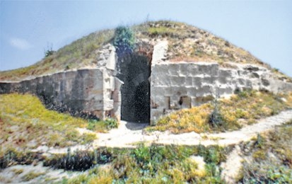 Hamidiye istihkâmlarındaki koruganlardan biri