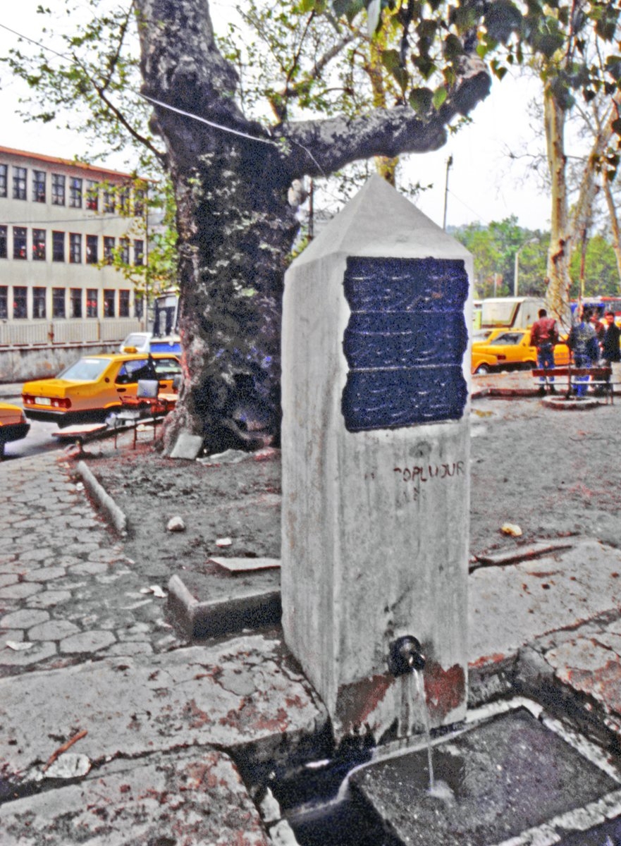 Beykoz çayırında İshak Ağa’nın yaptırdığı diğer çeşme