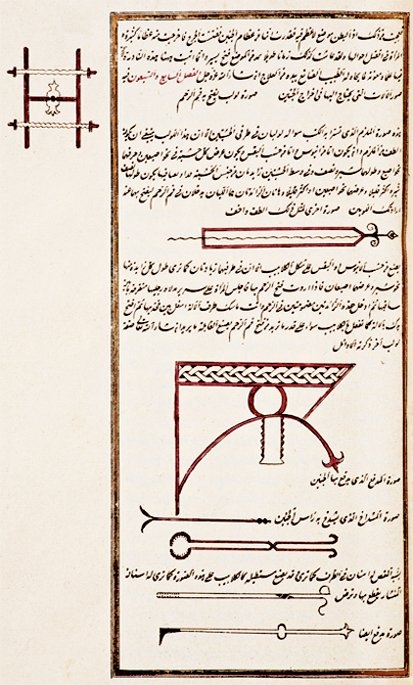 Endülüs’te tıp ve kimya alanında yetişmiş âlimlerden Zehrâvî’nin et-Taṣrîf adlı eserinden bir sayfa (Süleymaniye Ktp., Beşir Ağa, nr. 502, vr. 549a)