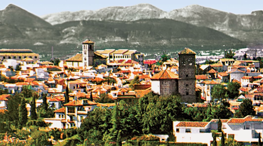 Granada’dan (Gırnata) bir görünüş – İspanya