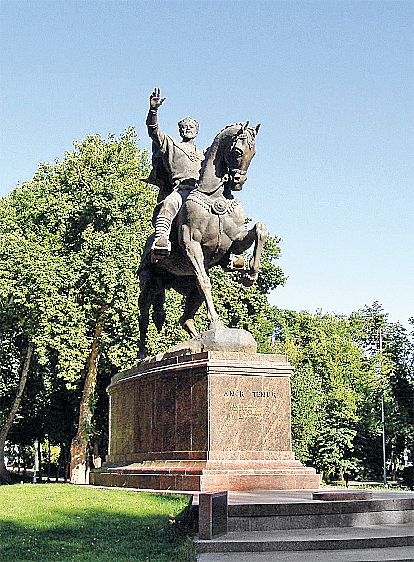 Timur’un Taşkent’teki heykeli