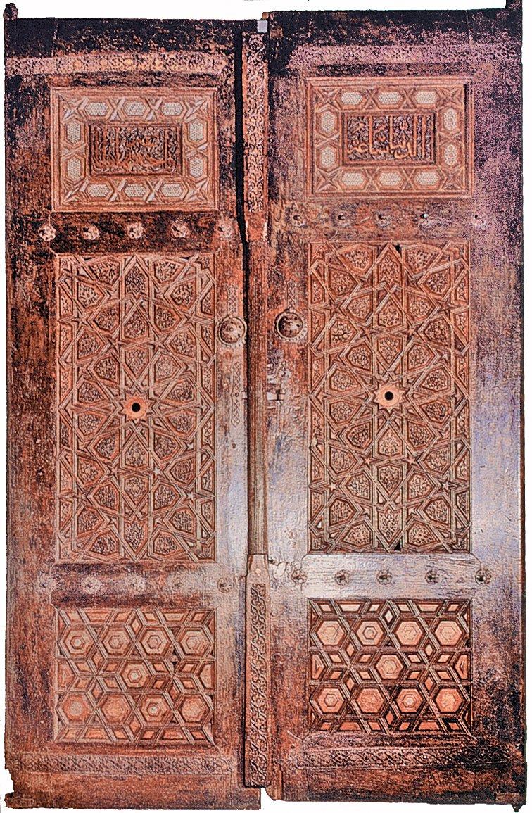Zağanos Paşa Camii harim kapısının kanatları(TSM, nr. 27-28)