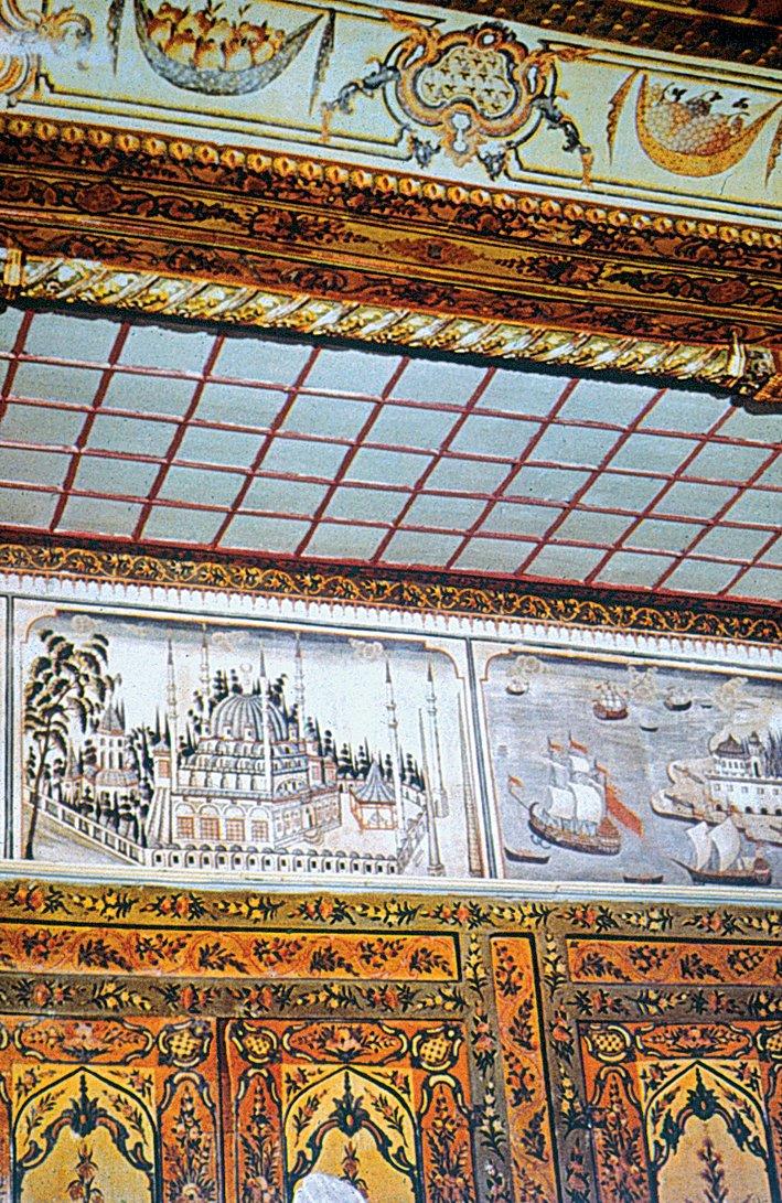 Tokat’ta Madımaklar Evi’nin iç süslemesinden bir detay