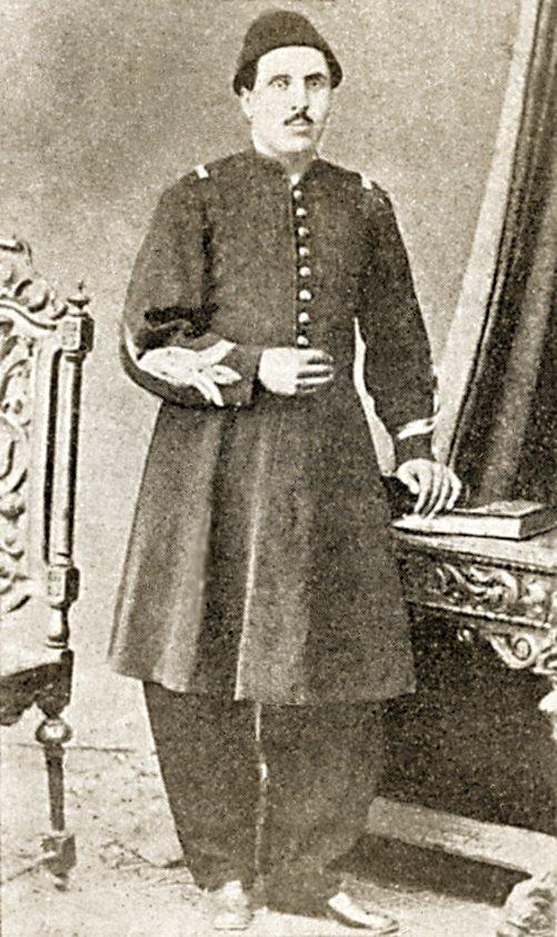 Sultan Abdülaziz devrinde Muzıka-yi Hümâyun subay kıyafeti