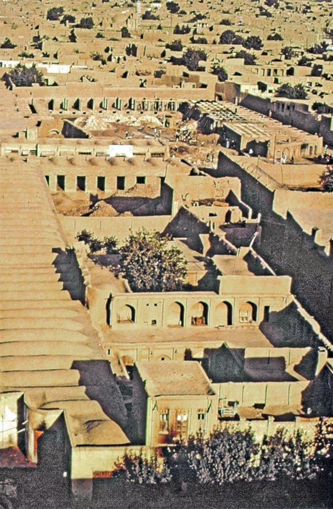 Afganistan’ın önemli şehirlerinden Herat’ın bir görünüşü