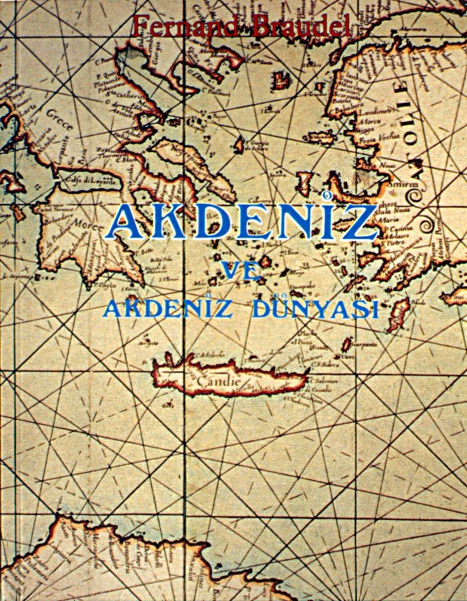 Fernand Braudel’in Akdeniz ve Akdeniz Dünyası adlı eserinin kapağı