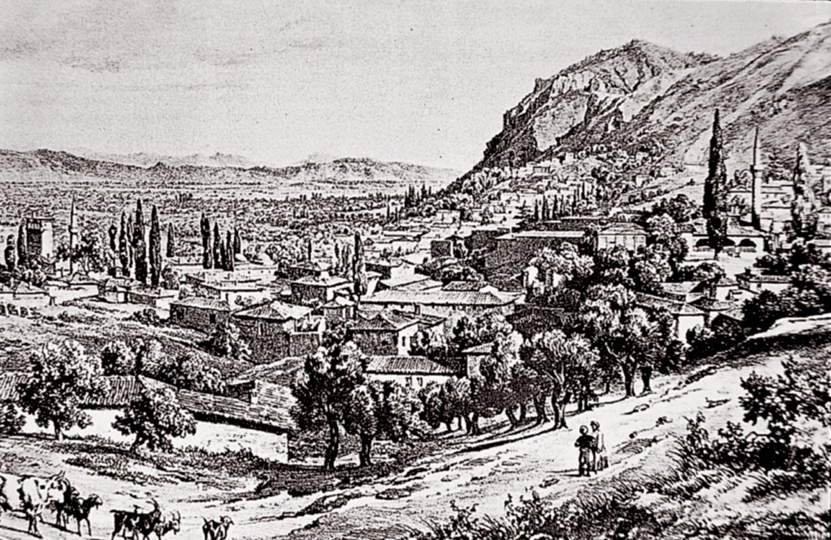 Mezistre’nin 1812 yılında Otto Magnus von Stackelberg tarafından çizilen gravürü (Machiel Kiel arşivi)