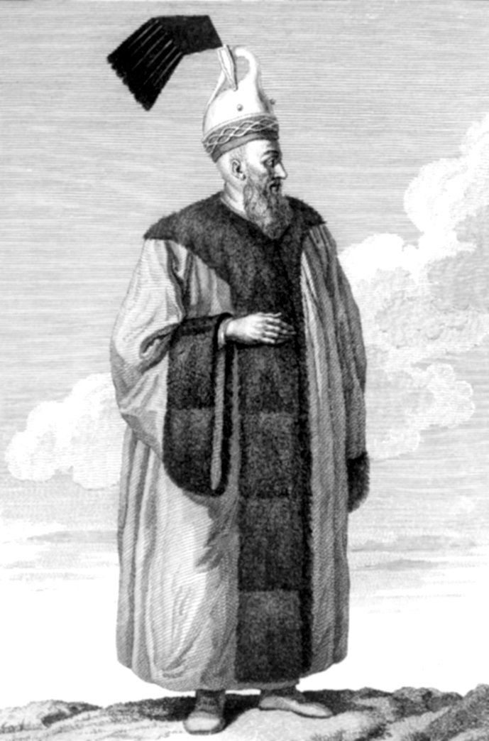 Muhzır ağa (D’Ohsson, Tableau général, III, lv. 188)