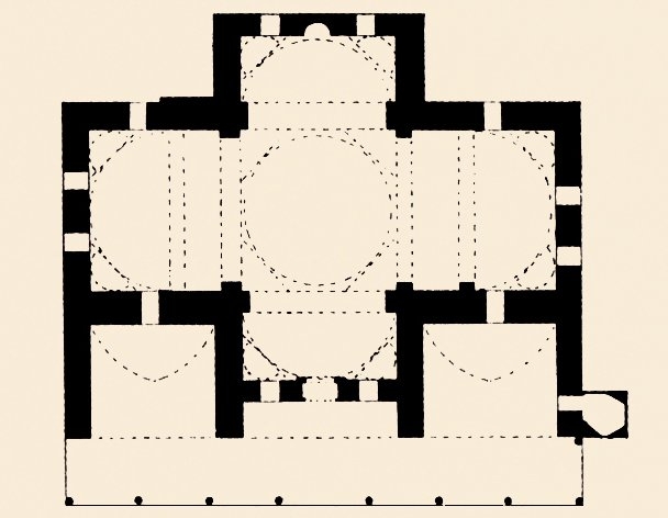 Hüsrev Paşa Camii’nin planı
