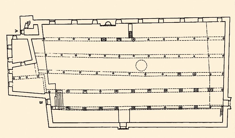 Sivrihisar Ulucamii’nin planı