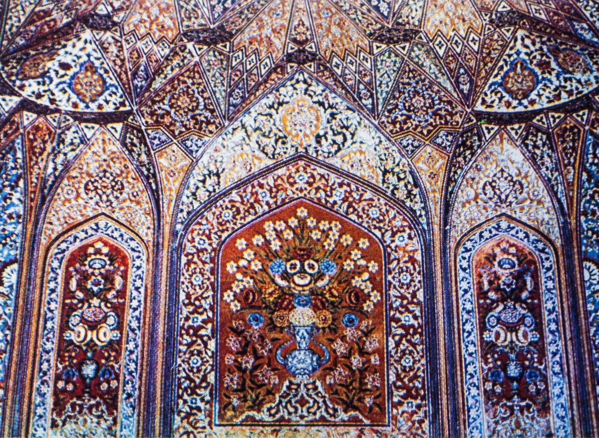 Lahor Vezirhan Camii’nin içinden bir görünüş