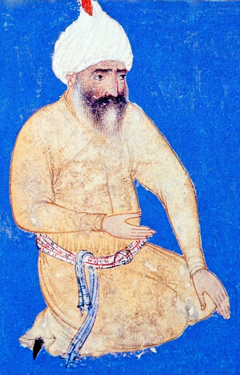 Hâtifî’nin Behzad tarafından yapılan bir tasviri (Cenova Prens Sadreddin Ağa Han Koleksiyonu, nr. M. 192)