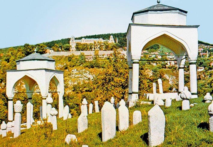 Saraybosna’da Ali Fakih Mezarlığı