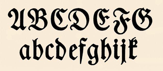 Gotik fraktur