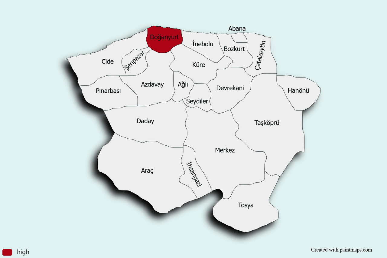 Kastamonu Map Chart (9).png